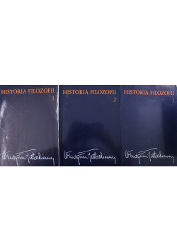 Historia filozofii Tom 1