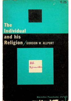 The Individual and His Religion