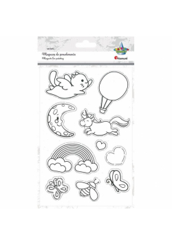Magnesy do pomalowania miękkie 10szt