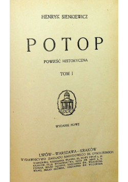 Potop Tom I 1925r