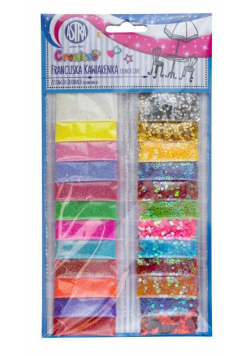 Zestaw do dekoracji Francuska Kawiarenka mix 24x2g