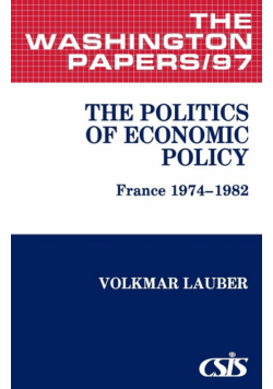 The Politics of Economic Policy