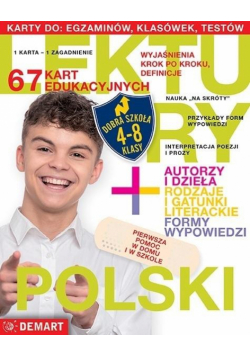 Karty edukacyjne - Język polski. Lektury