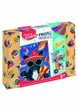 Creativ Fotomozaiki Zwierzaki podróżniaki MAPED