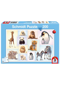 Puzzle 200 Słodkie zwierzaki G3