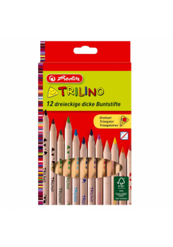 Kredki Trilino 12 kolorów