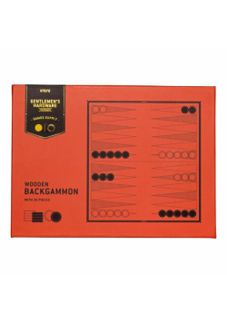 Gra tryktrak Wooden Backgammon