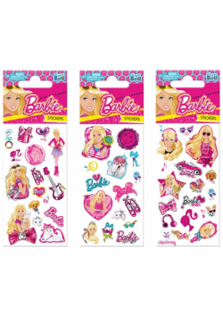 Naklejki Sticker BOO laser Barbie mix