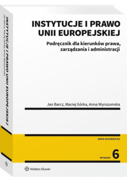 Instytucje i prawo Unii Europejskiej