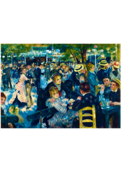 Puzzle 1000 Tańce w Le Moulin de la Galette