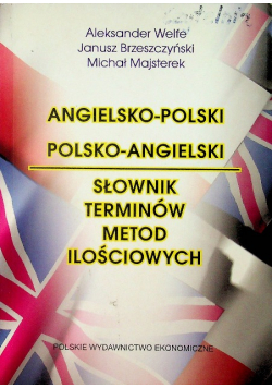 Angielsko - polski polsko - angielski słownik terminów metod ilościowych