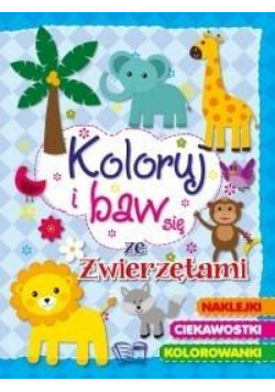 Koloruj i baw się - ze zwierzętami