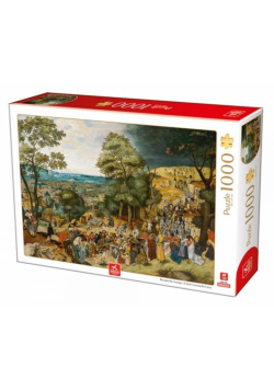 Puzzle 1000 Chrystus niosący krzyż