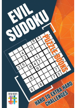 Evil Sudoku Puzzle Books | Hard to Extra Hard Challenges