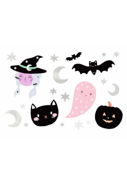 Tatuaże zmywalne Halloween 20szt