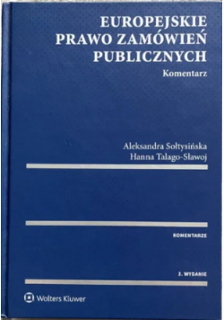 Europejskie prawo zamówień publicznych Komentarze