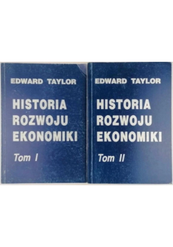 Historia rozwoju ekonomiki Tom I i II