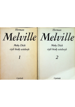 Moby Dick czyli biały wieloryb Tom 1 i 2