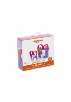 Marioinex Klocki Mini Waffle Księżniczka Blister Średni