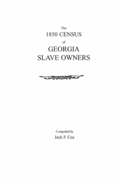 1850 Census of Georgia Slave Owners