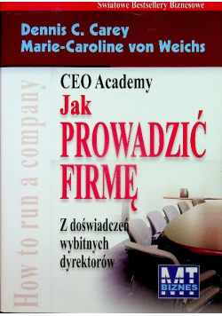 Jak prowadzić firmę