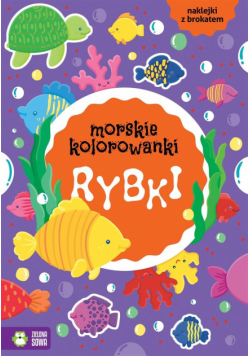 Morskie kolorowanki. Rybki