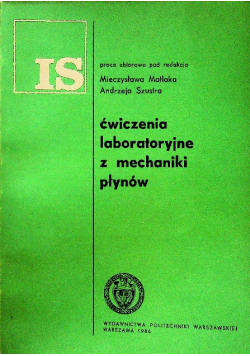 Ćwiczenia laboratoryjne z mechaniki płynów