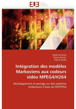 Intégration des modèles markoviens aux codeurs vidéo mpeg4/h264
