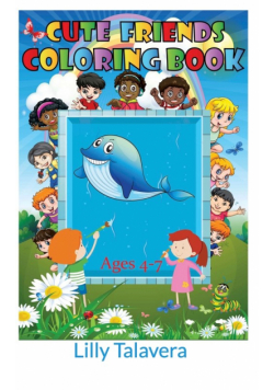 Cute Friends Coloring Book