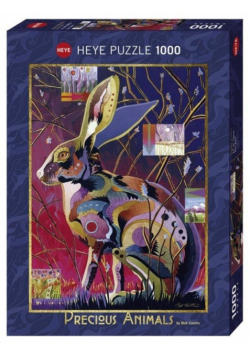 Puzzle 1000 Cenne zwierzęta, Królik