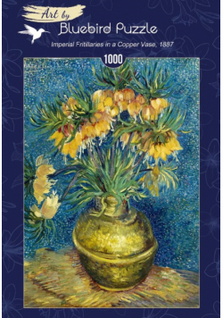 Puzzle 1000 Cesarskie szachownice w wazonie, Vincent van Gogh, 1887