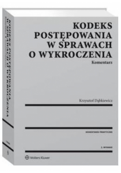 Kodeks postępowania w sprawach o wykroczenia.