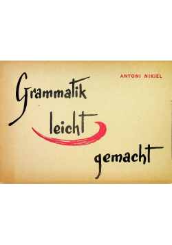 Grammatik leicht gemacht