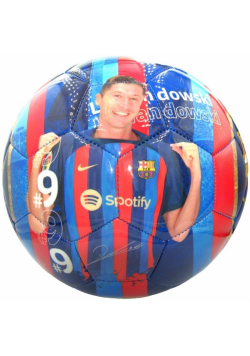 Piłka nożna FC Barcelona Lewandowski 22/23 size 5