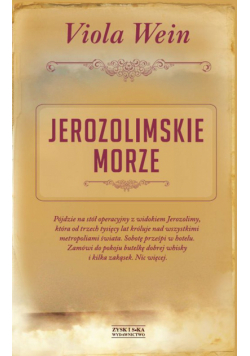 Jerozolimskie morze