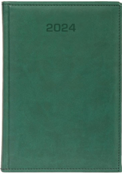 Kalendarz 2024 tygodniowy B5 Vivella zielony