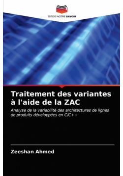 Traitement des variantes à l'aide de la ZAC