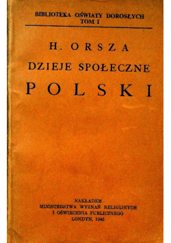 Dzieje społeczne Polski 1945r