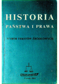 Historia państwa i prawa