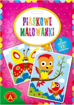 Piaskowe malowanki Ptaszki i Motyle ALEX