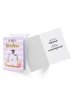 Karnet B6 GS-016 Urodziny perfumy