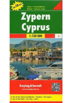 Mapa samochodowa Cypr 1:150 000