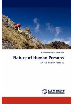Nature of Human Persons