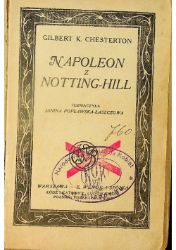 Napoleon z notting hill 1925 r