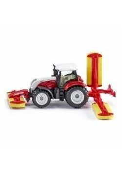 Siku 16 - Traktor Steyer z kosiarką S1672