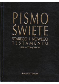 Biblia Tysiąclecia - format oazowy, ekoskóra