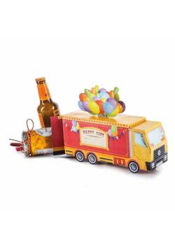 Składane pudełko prezentowe - Circus Truck