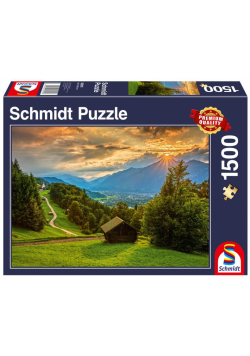 Puzzle PQ 1000 Zachód słońca nad Wambergiem G3