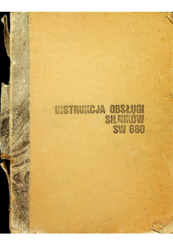 Instrukcja obsługi silników sw 680