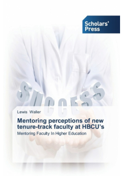 Mentoring perceptions of new tenure-track faculty at HBCU's